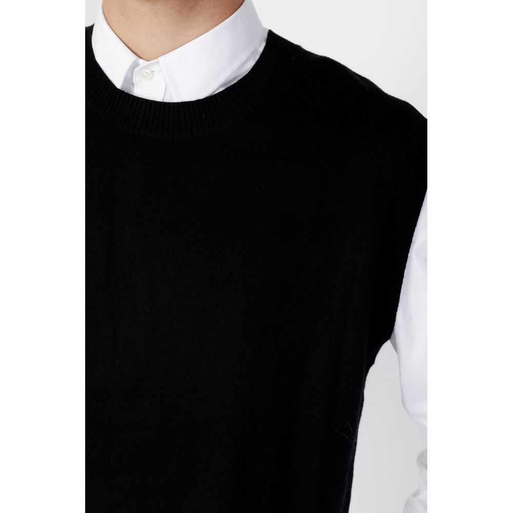 Antony Morato Black Acrylic Vest - IT44 | S