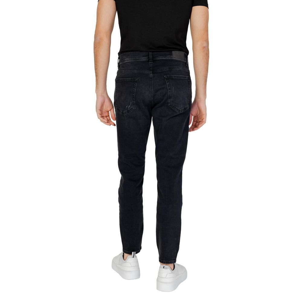 Antony Morato Black Cotton Jeans & Pant - W34