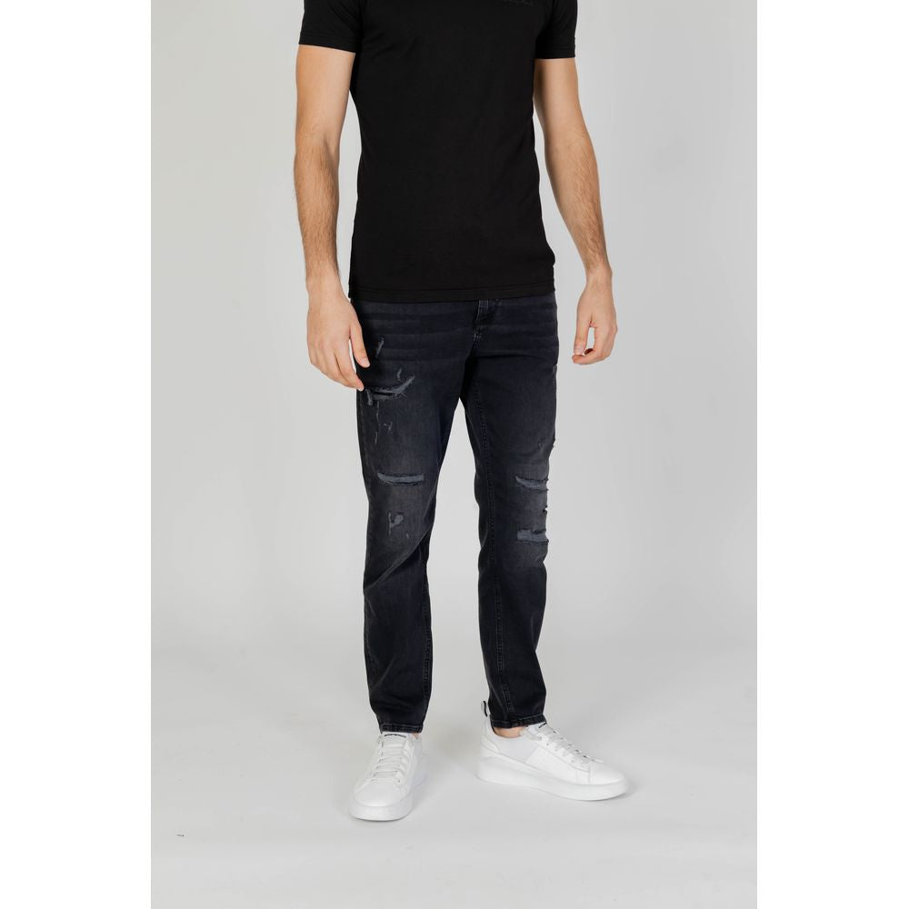 Antony Morato Black Cotton Jeans & Pant - W34