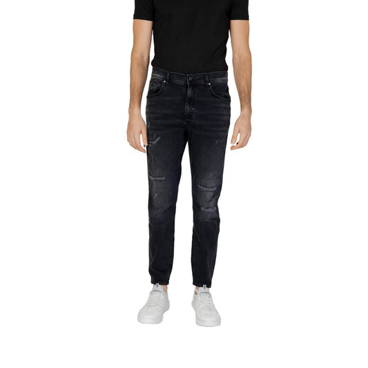 Antony Morato Black Cotton Jeans & Pant - W34