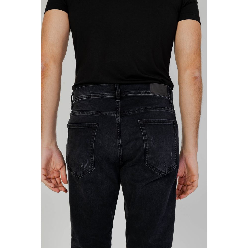 Antony Morato Black Cotton Jeans & Pant - W34