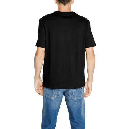 Antony Morato Black Cotton T-Shirt - IT52 | XL