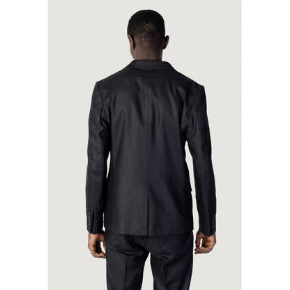 Antony Morato Black Linen Suit