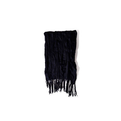 Antony Morato Black Polyester Scarf - One Size