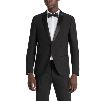 Antony Morato Black Polyester Suit