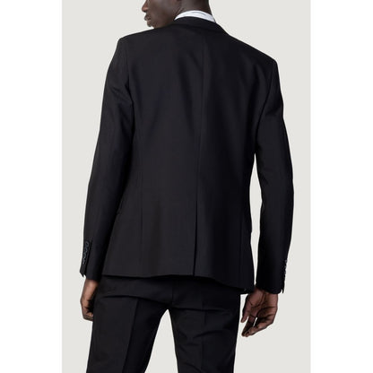 Antony Morato Black Polyester Suit - IT54 | XXL