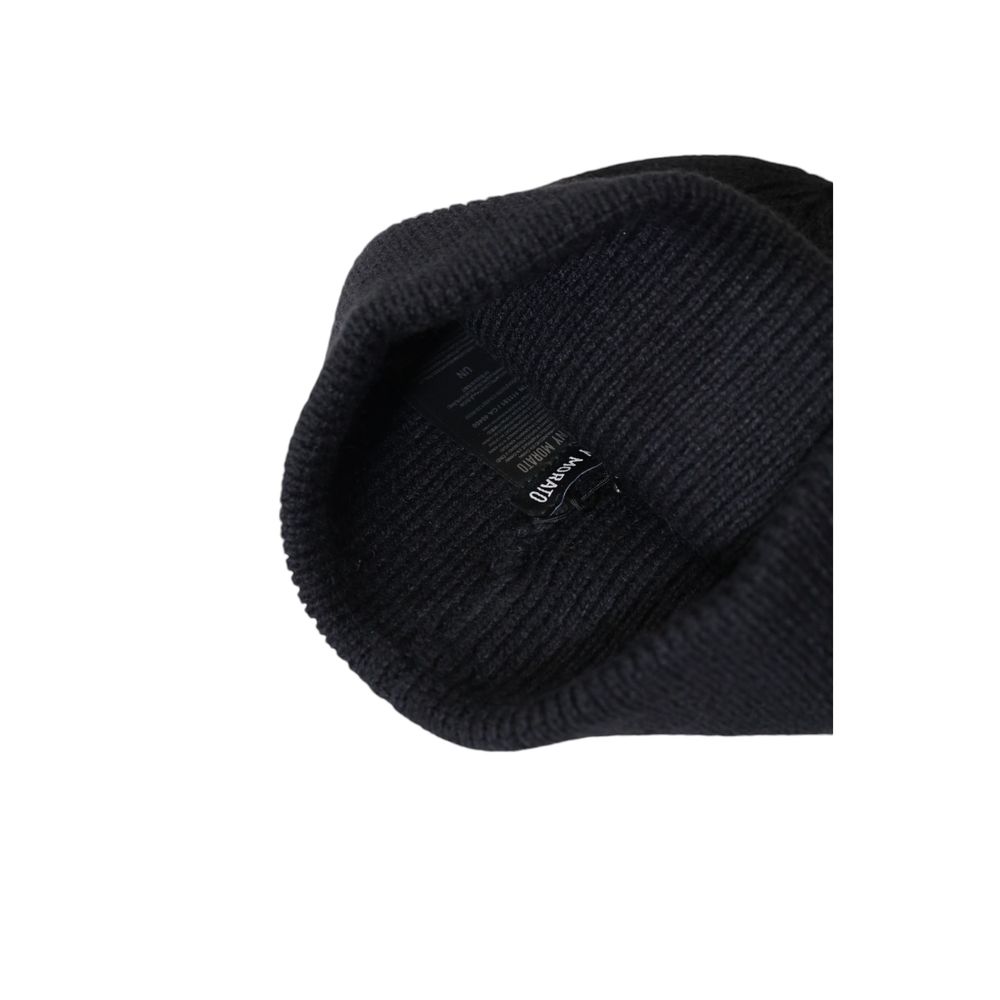 Antony Morato Black Wool Hats & Cap - UNI