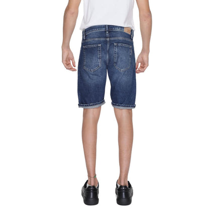 Antony Morato Blue Cotton Short - W28