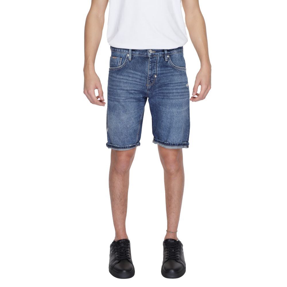 Antony Morato Blue Cotton Short - W28