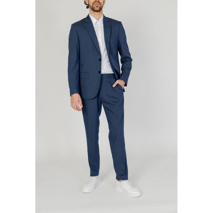 Antony Morato Blue Polyester Suit - IT46 | S