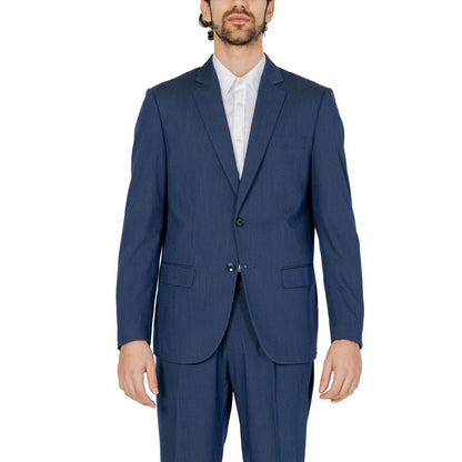 Antony Morato Blue Polyester Suit - IT46 | S