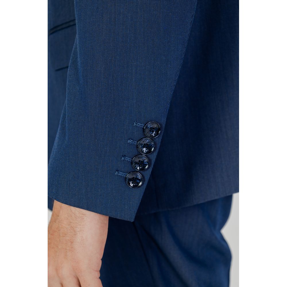 Antony Morato Blue Polyester Suit - IT46 | S