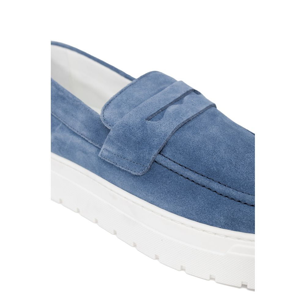 Antony Morato Blue Suede Casual - EU44/US11