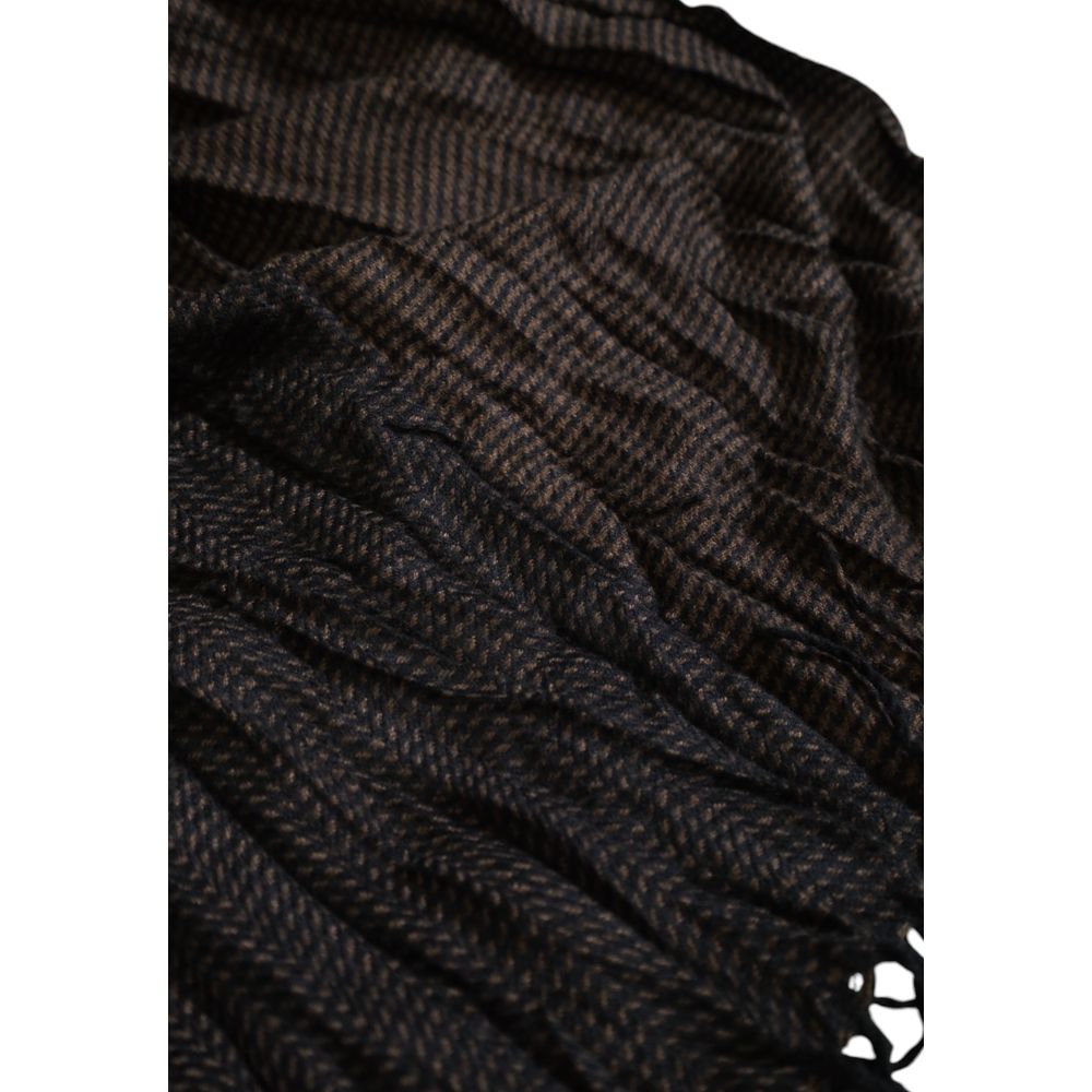 Antony Morato Brown Polyester Scarf - One Size