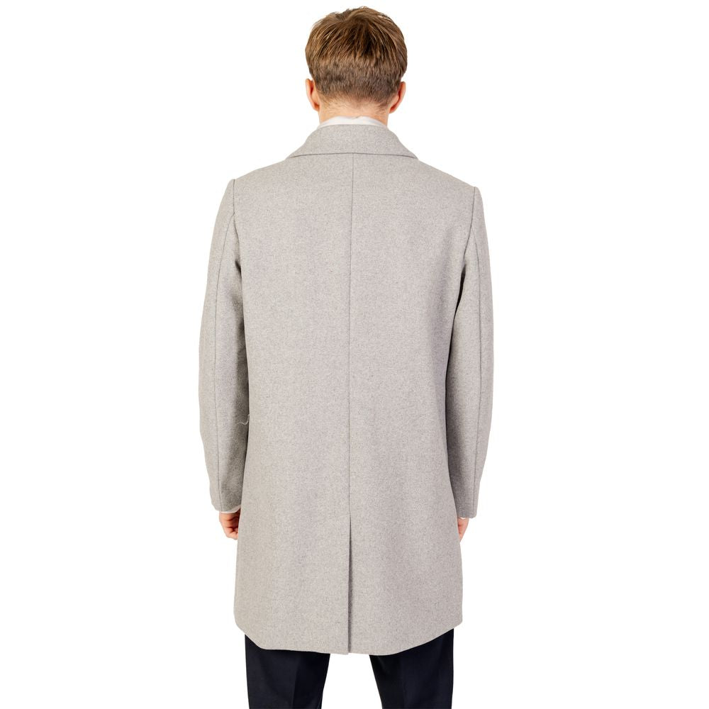 Antony Morato Gray Polyester Jacket - IT52 | XL