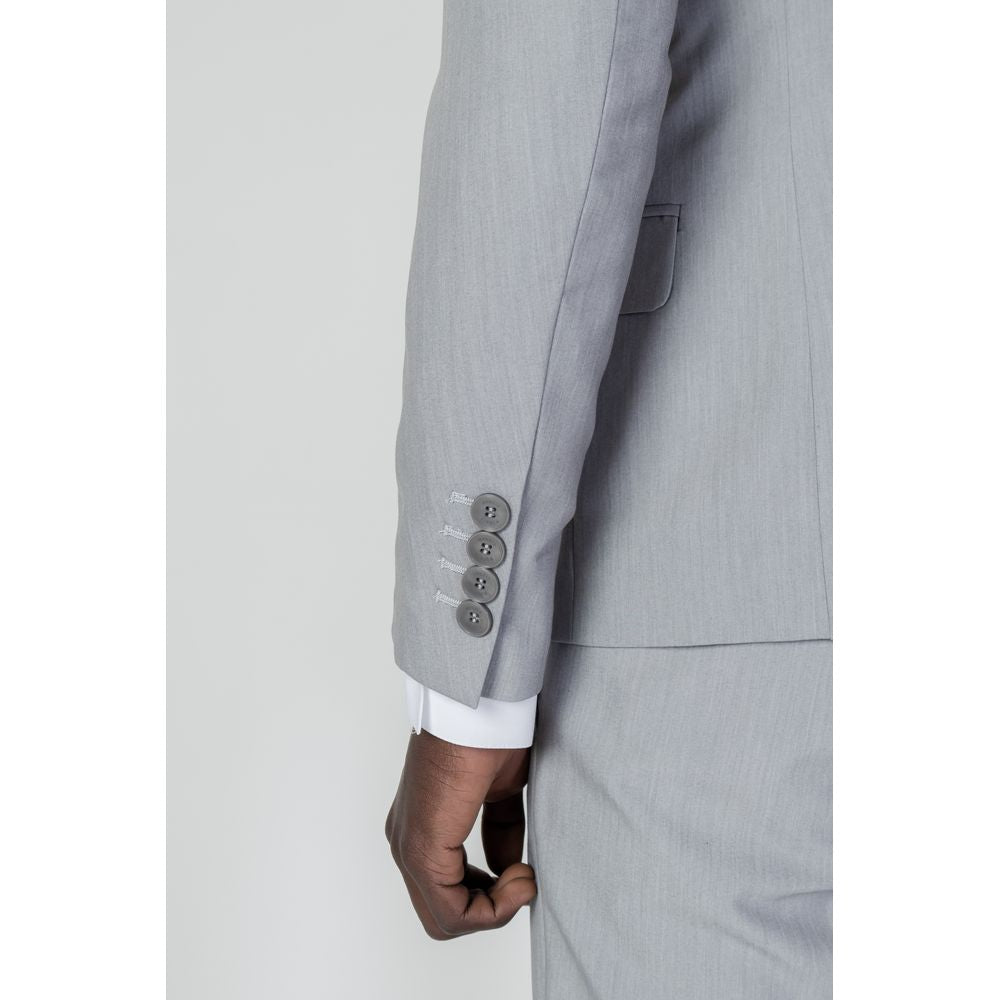 Antony Morato Gray Polyester Suit - IT54 | XXL