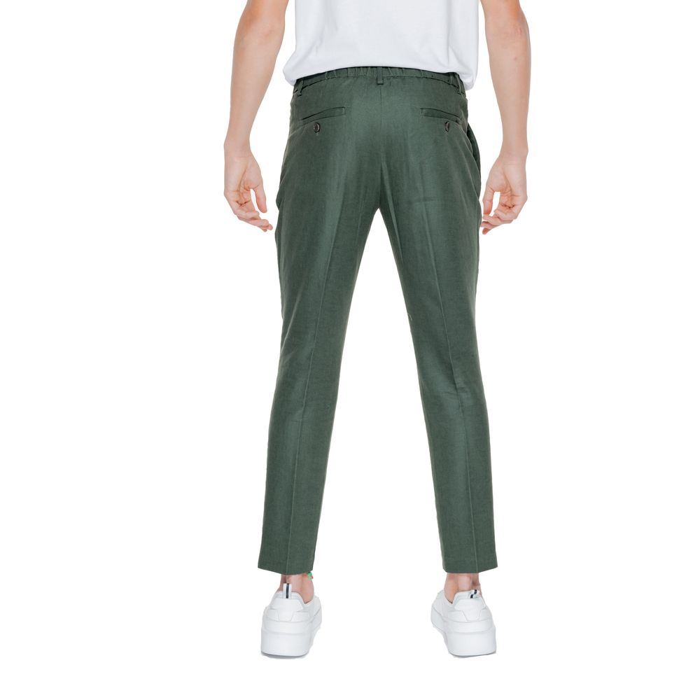 Antony Morato Green Linen Jeans & Pant - 54/38 (w40)