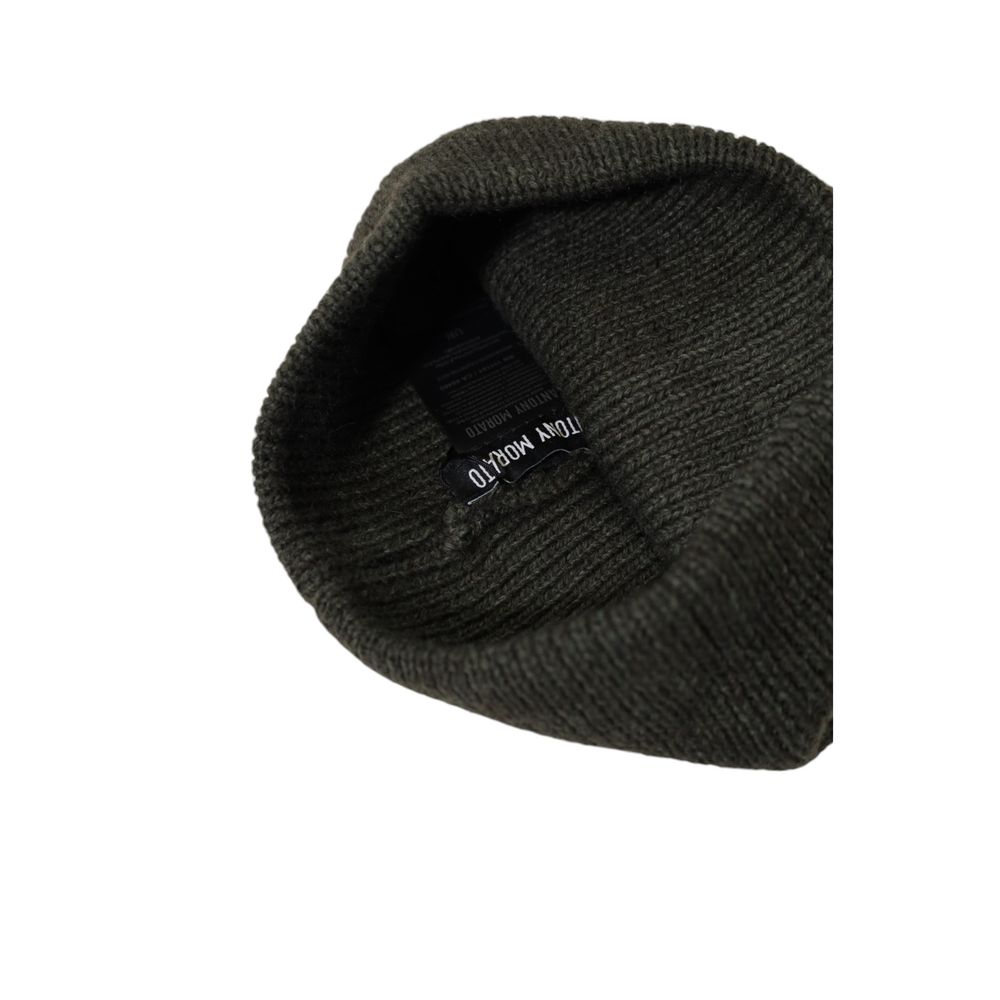 Antony Morato Green Wool Hats & Cap - UNI