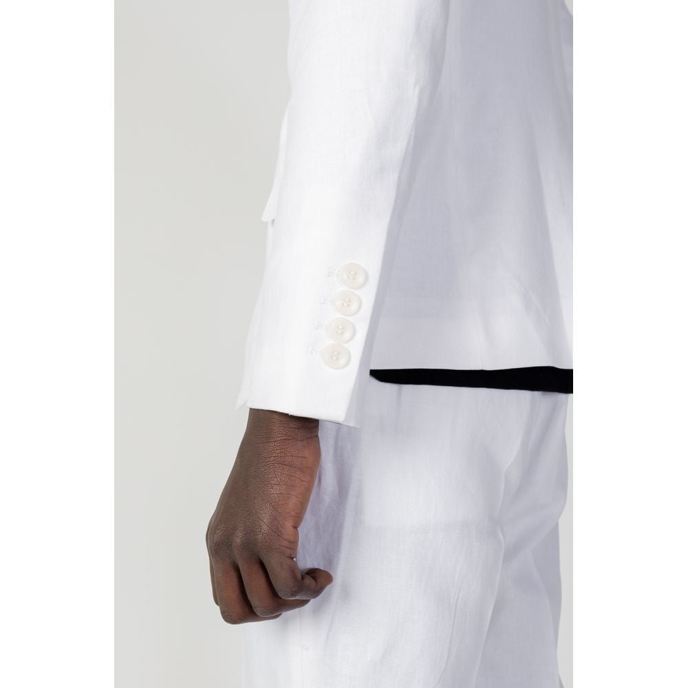 Antony Morato White Linen Suit - IT52 | XL