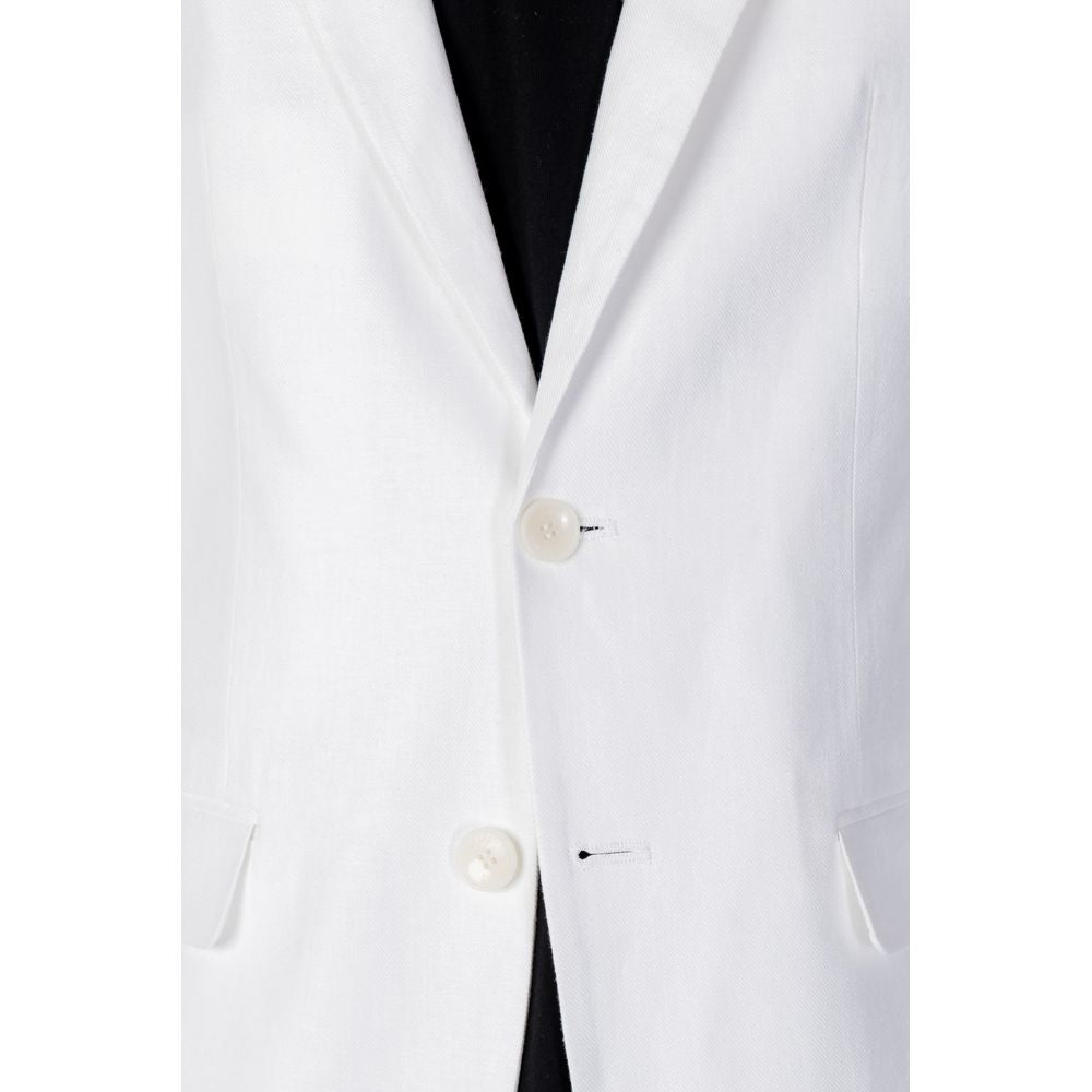 Antony Morato White Linen Suit - IT52 | XL