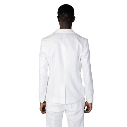 Antony Morato White Linen Suit - IT52 | XL