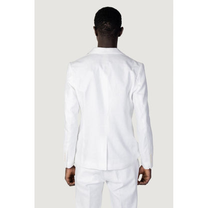 Antony Morato White Linen Suit - IT52 | XL