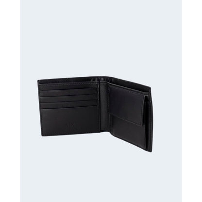 Armani Exchange Black Leather Wallet