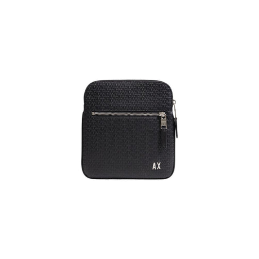 Armani Exchange Black Polyester Messenger Bag