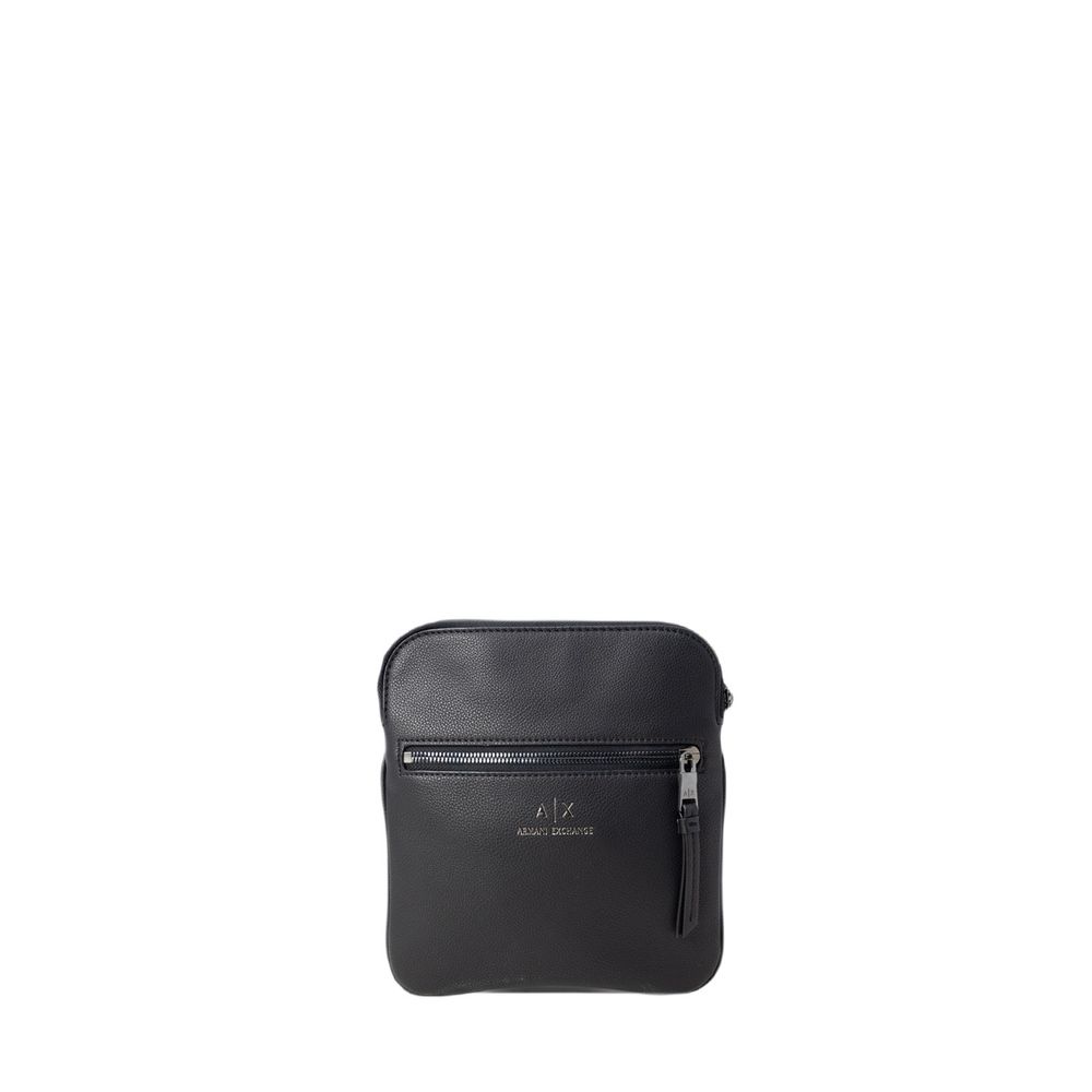 Armani Exchange Black Polyester Messenger Bag