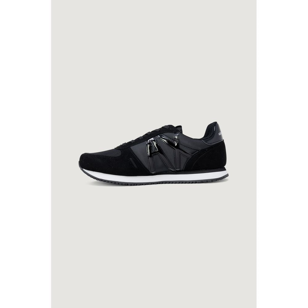 Armani Exchange Black Polyester Sneaker - EU35/US5