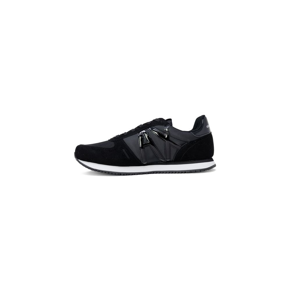 Armani Exchange Black Polyester Sneaker - EU35/US5