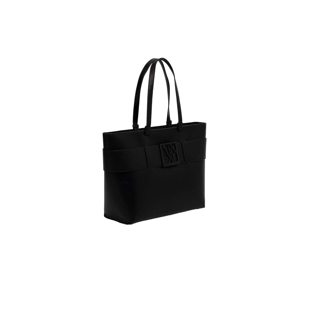 Armani Exchange Black Polyethylene Handbag