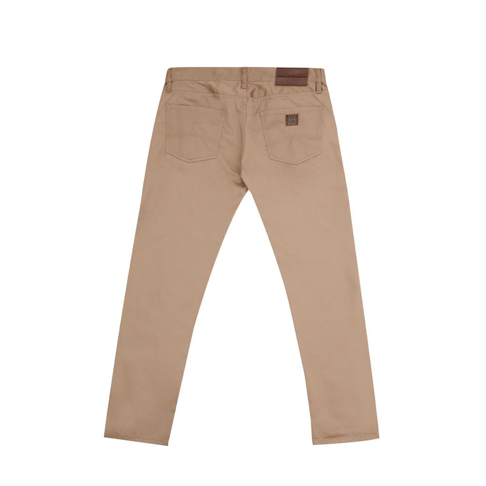 Armani Exchange Brown Cotton Jeans & Pant - W32