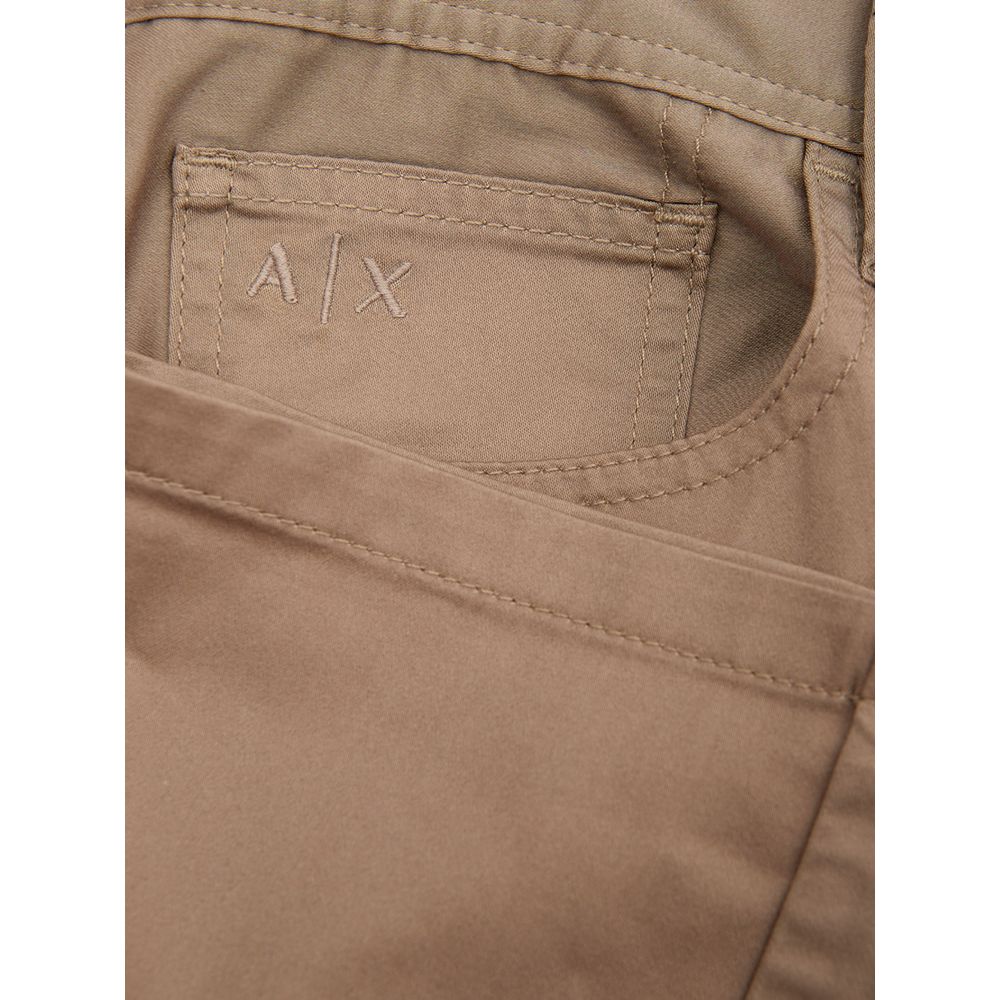 Armani Exchange Brown Cotton Jeans & Pant - W32