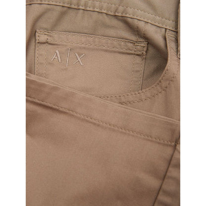 Armani Exchange Brown Cotton Jeans & Pant - W32