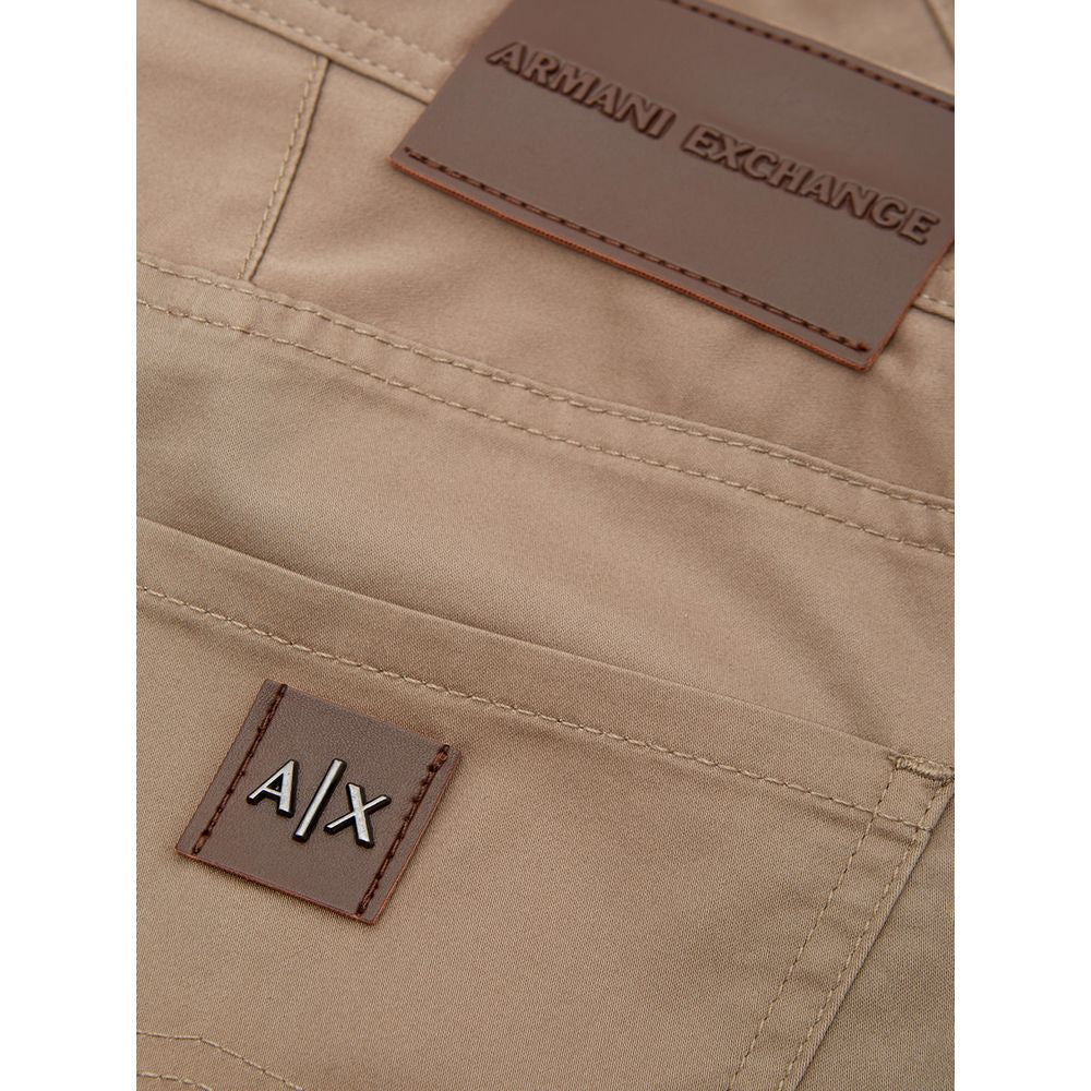 Armani Exchange Brown Cotton Jeans & Pant - W32