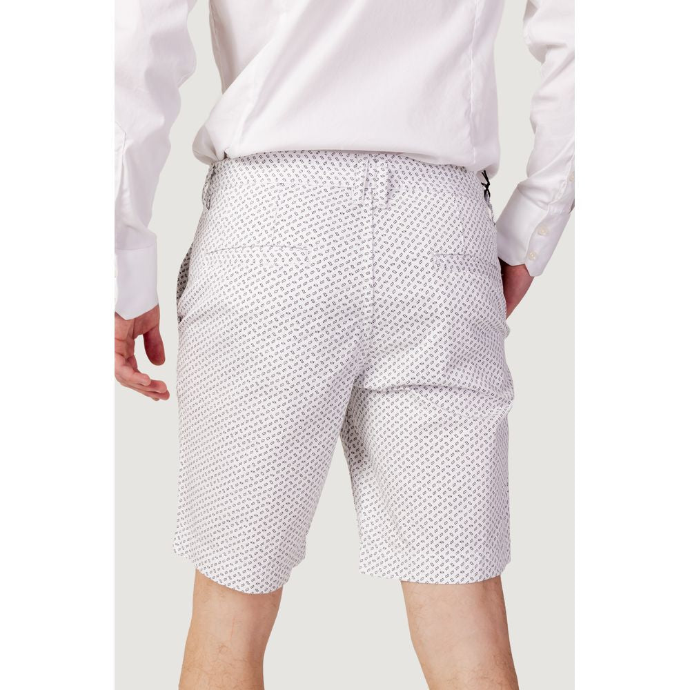 Armani Exchange White Cotton Short - W28