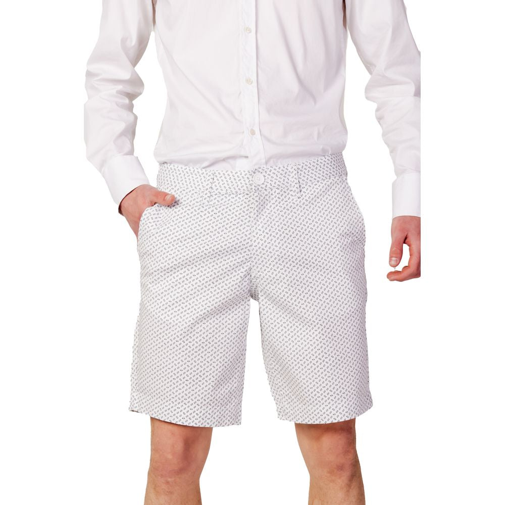 Armani Exchange White Cotton Short - W28