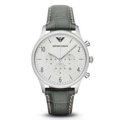 Armani Green Leather Watch