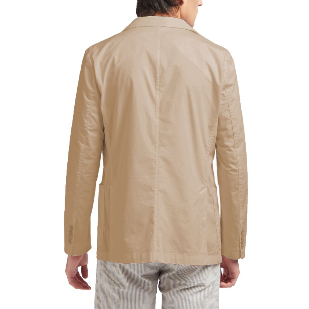 AT.P.CO Beige Cotton Blazer - IT46 | S