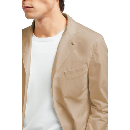 AT.P.CO Beige Cotton Blazer - IT46 | S