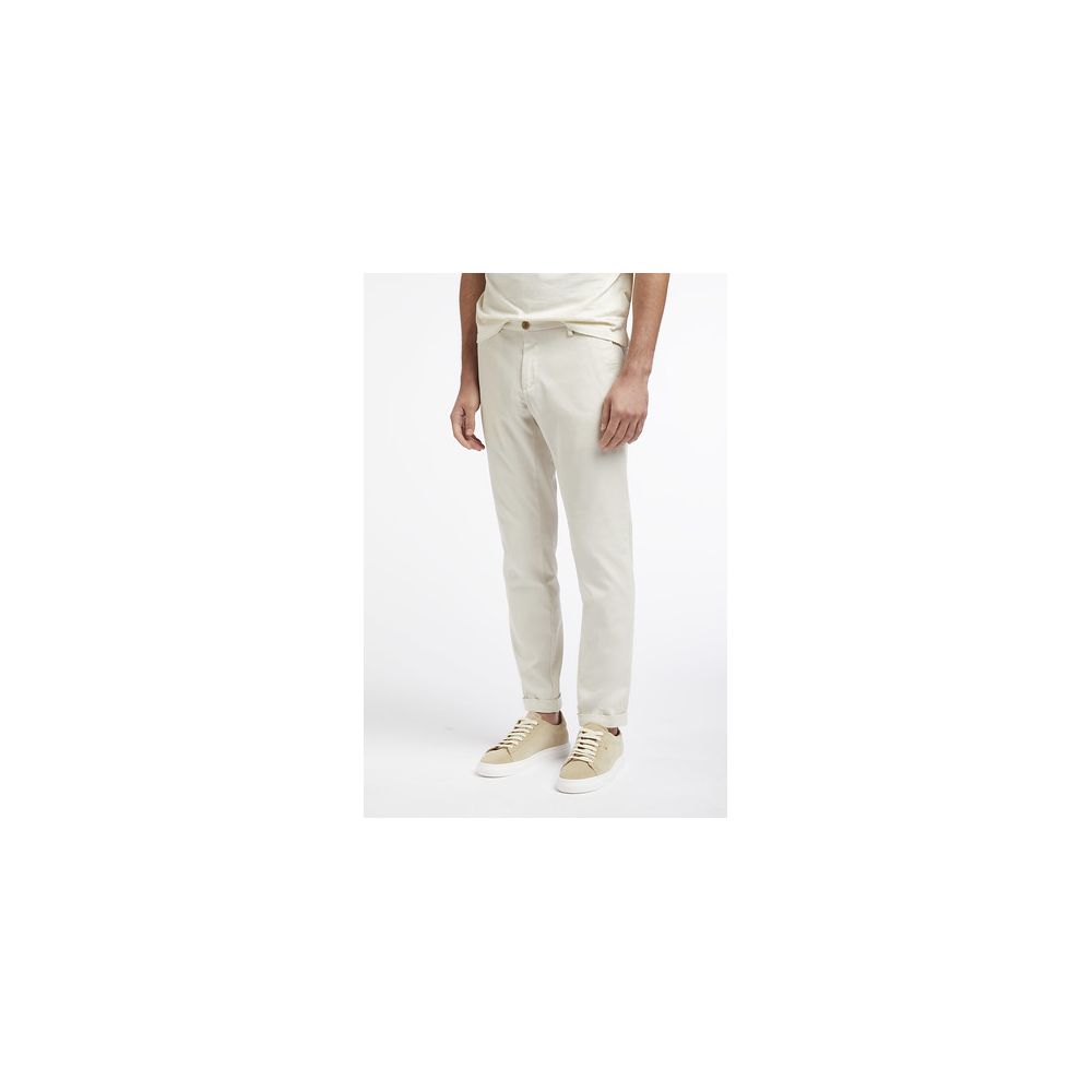 AT.P.CO Beige Cotton Jeans & Pant - IT46 | S