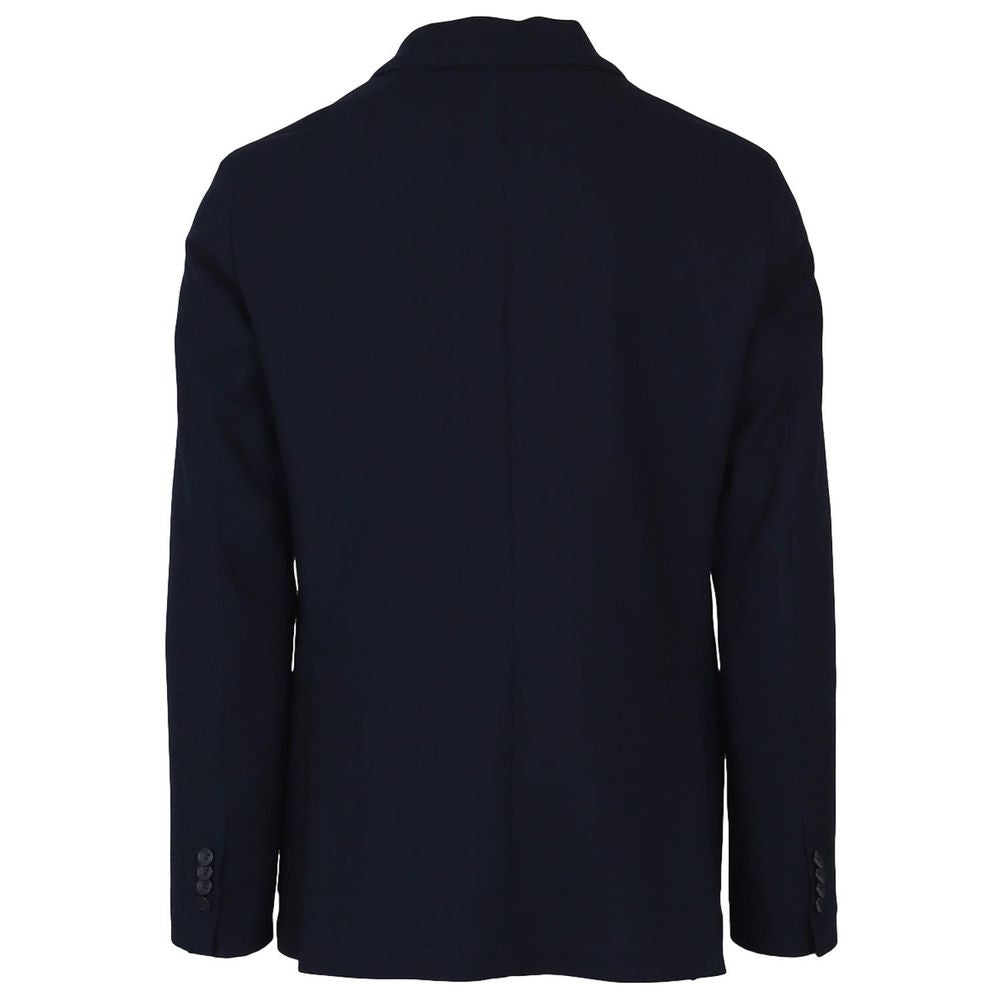 AT.P.CO Blue Polyester Blazer - IT54 | XXL