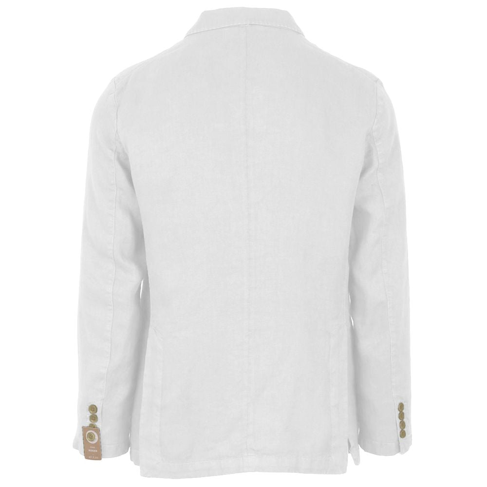 AT.P.CO White Linen Blazer - IT44 | XS