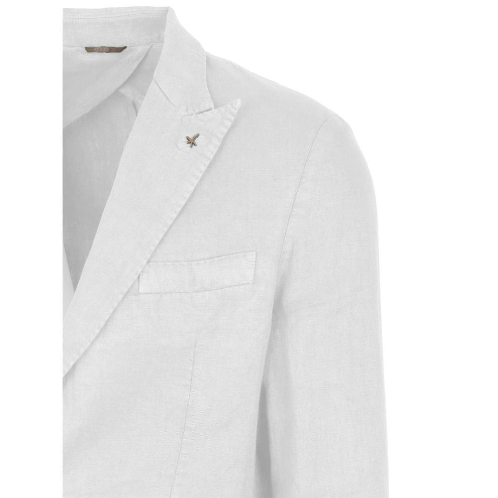 AT.P.CO White Linen Blazer - IT44 | XS