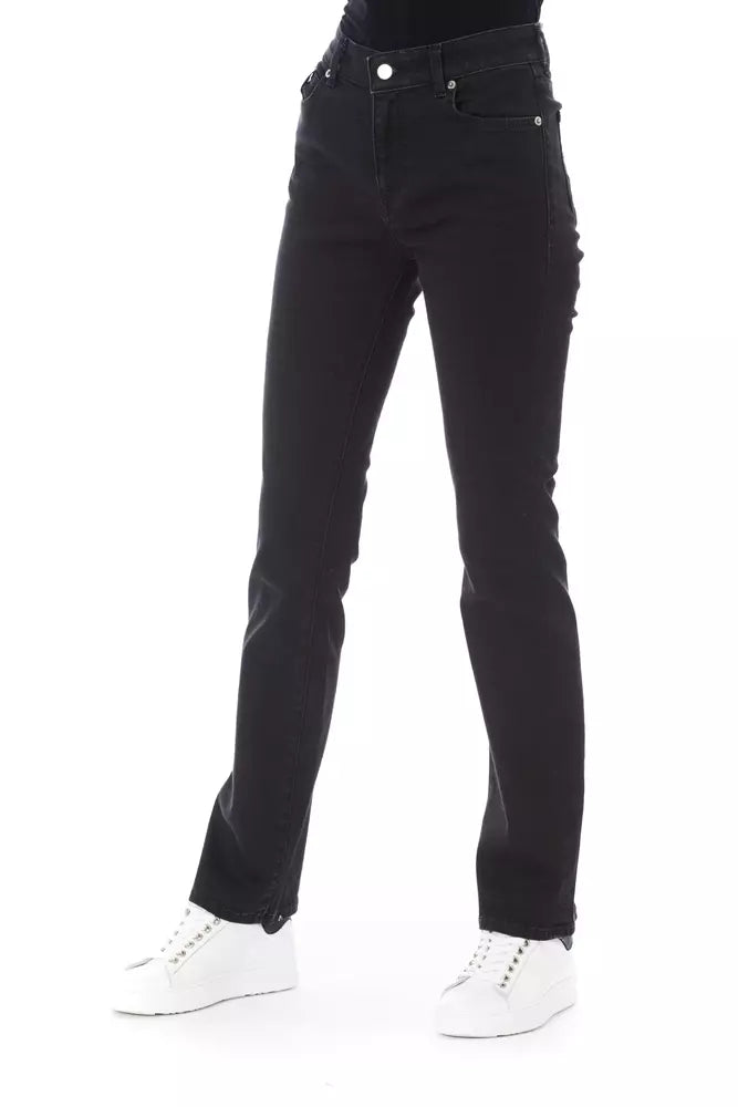 Baldinini Trend Black Cotton Women’s Jean