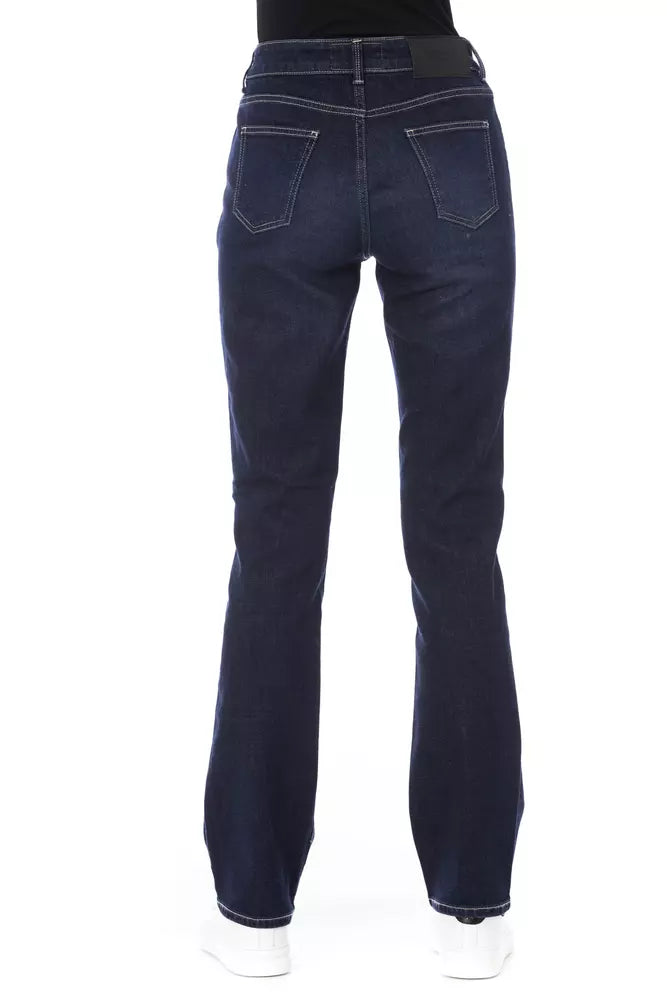 Baldinini Trend Blue Cotton Women Jeans - W30