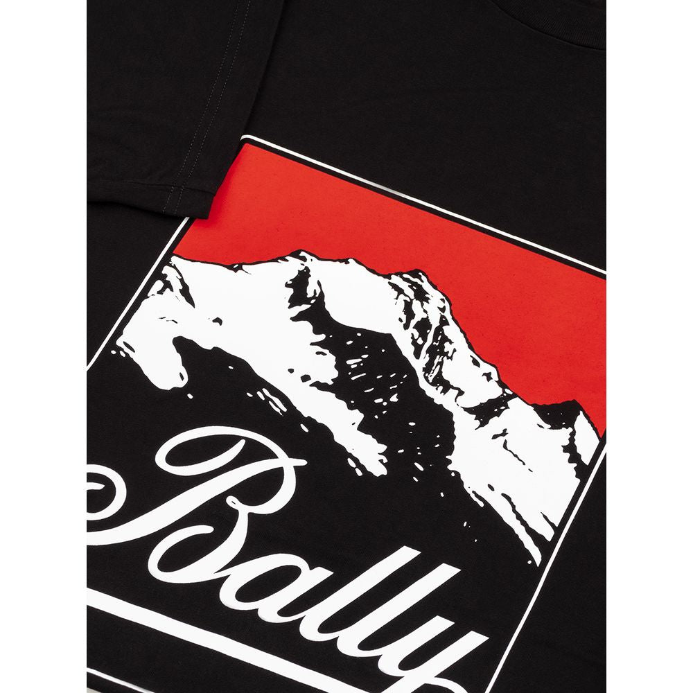 Bally Black Cotton T-Shirt - S