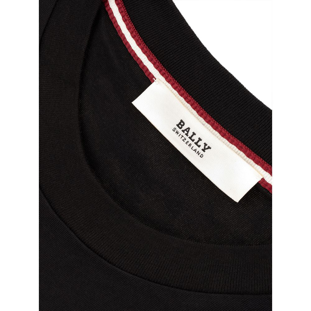 Bally Black Cotton T-Shirt - S