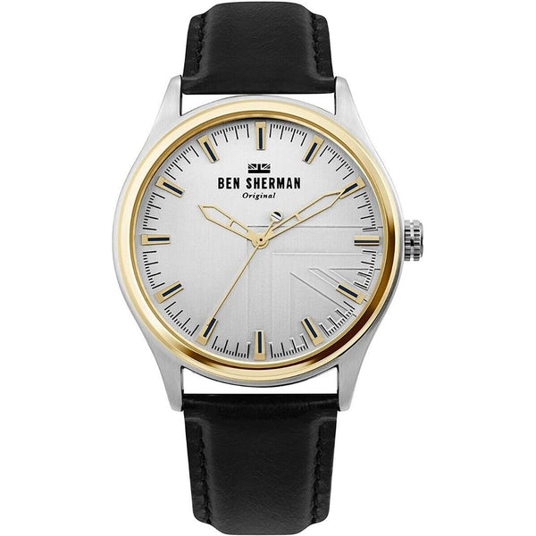 Ben Sherman Black Leather Watch